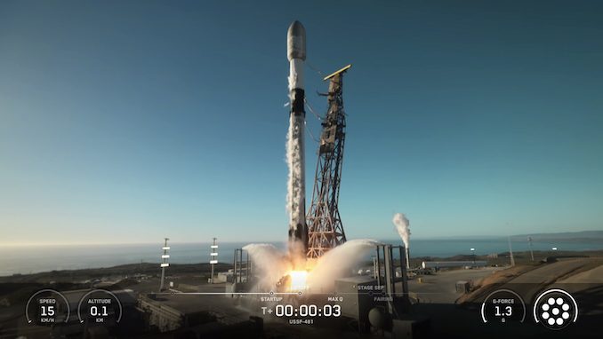 SpaceX Launches Classified Space Force Payload From Vandenberg on USSF-481